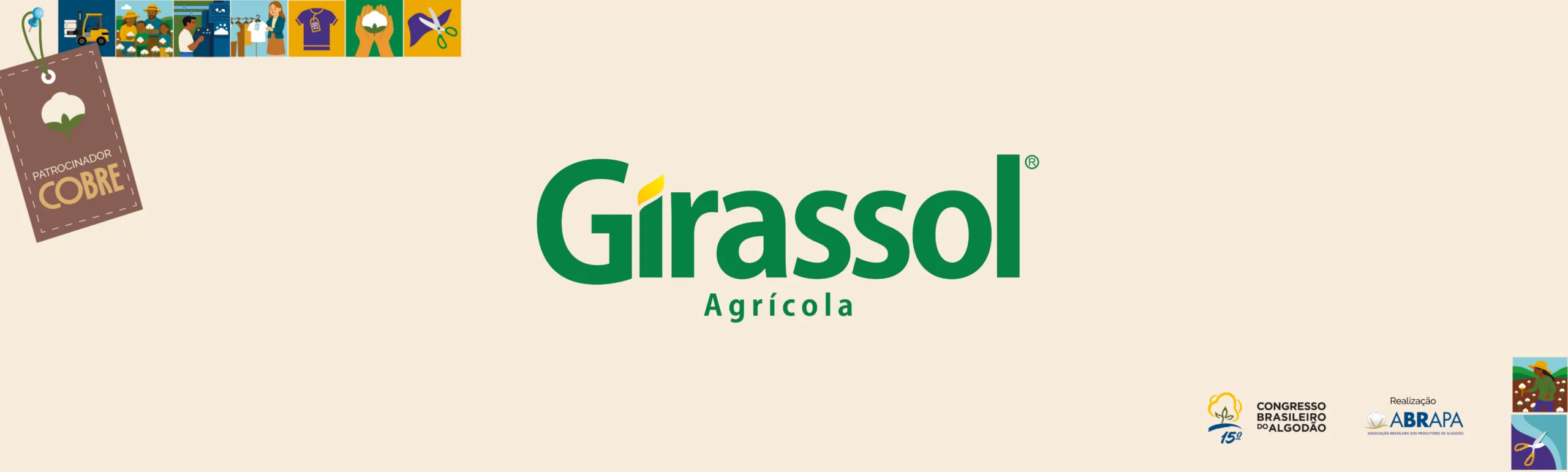 Girassol Agrícola destaca genética de alto desempenho, apresenta nova cultivar e inicia celebração dos 45 anos durante o Congresso Brasileiro de Algodão
