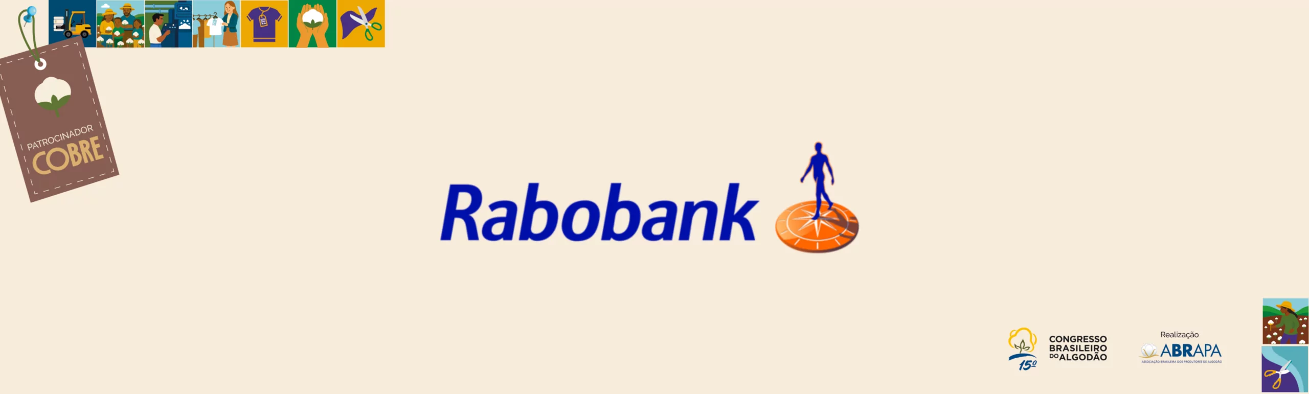 Rabobank reforça expertise global e compromisso com sustentabilidade durante o Congresso Brasileiro do Algodão