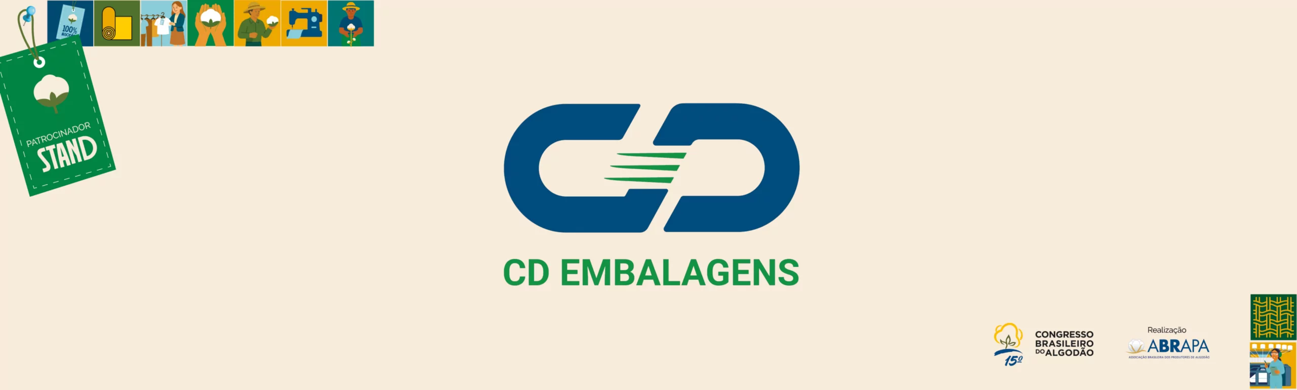 CD Embalagens apresenta soluções em fita PET para modernizar o enfardamento de algodão no CBA